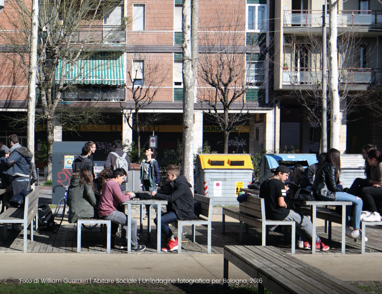 Foto di William Guerrieri - Abitare Sociale. Un'indagine fotografica per Bologna, 2016